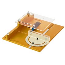 조기대 목공테이블 테이블 톱 인서트 플레이트 with woodworking bench with miter gauge guide 알루미늄 프로파일 울타리 슬라이딩 브래킷 밴드 톱, 1 세트 b