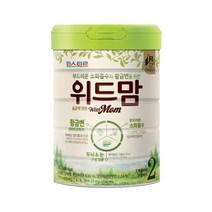 위드맘 리뉴얼 2단계 1캔 황금변 유산균 소화 아기분유 파스퇴르 1세트, 2세트