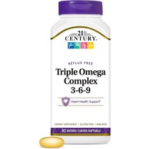 21세기 트리플 오메가 콤플렉스 369 아마 보라지 오일 90소프트젤, 90소프트젤정