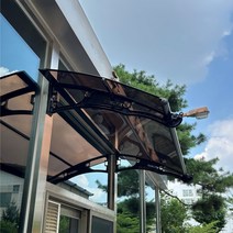 캐노픽스 800X2000 렉산 차양 비막이 비가림 어닝, 회색, 블루