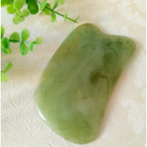 경락봉 레진 밀랍 페이스 괄사 판토색증 발을 빗다 부참새 안마봉 패키지 재다 빅 2626694354, 그린 네모난 판자