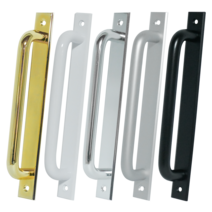 국산 미시오 샤시 새시 손잡이 창호 여닫이문 미닫이문 베란다 창문, 실버코팅 소, 1개