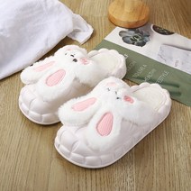 TAOMI 토끼 털슬리퍼