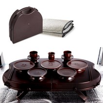 성묘용 제기 세트 14P 휴대용 제기상 세트