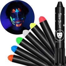 SayingArt 어린이용 페이스 페인팅 키트 파티 용품 FX 메이크업 할로윈을 위한 수성 안전 크레용 -미국직송