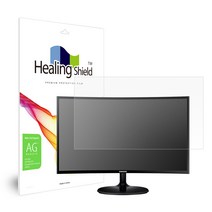 커브드 모니터 27인치 C27F390 C27F391 저반사 필름, 1개