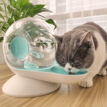 고양이 급수기 물결 음수대 강아지 분수대 펫 정수기, 달팽이 필터 엘리먼트 6개2 총 12개