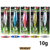 2개묶음 0205-072 제스트 메탈지그 10g 송어 쏘가리 삼치 루어 미끼대박다잘됨몰, 핑크