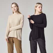 로코엘라 로코엘라 루미안 A라인 니트 티셔츠