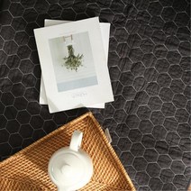 무지 퀼팅카페트 1평&2평 대형매트 북유럽풍러그