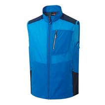 초경량 레저 등산 낚시 조끼 블루 100 학교단체조끼 회사 학교 작업용 방역도우미 산악회 마트 교회