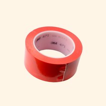 (수담공구) 3M 471바닥라인테이프 50mm 33M 적색 주차장공장안전가이드