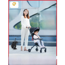 프리미엄 트라이크 유모차 양방향 접이식, favorbaby트와일라잇 퍼플