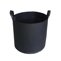 블루베리묘목재배 검은 두꺼운 부직포 미용 심기 가방 영양 묘목 나무 가정용 야채, 140x100