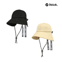 볼빅 여성 골프 돔 리본 버킷햇 VLAPN810, 베이지