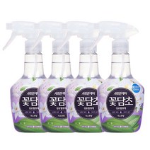 샤프란 꽃담초 섬유탈취제 자스민꽃향 본품, 400ml, 4개