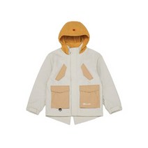 코닥키즈바람막이 JQS K3126LJK12IVR 컬러블럭 자켓 키즈 IVORY