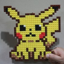 [모모상점] 디폼블럭비즈 세트, 10mm피카츄, 1세트