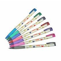 (동아) 미피 그립 유성볼펜 0.38mm 1자루 미피펜, 검정