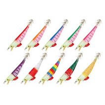 꿀템 루어낚시 HD 삼봉에기 한치 라이브 베이트 주니어 루어낚시 삼봉에기 한치에기, 꿀템≫HD 한치 주니어 10≫º