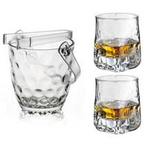 아이스버킷+언더락잔 250ml 2P 하이볼 술 얼음바스켓 얼음바구니 보관통, 단품