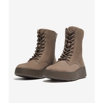 FITFLOP F-모드 여성 누벅 부츠 그레이 F-MODE LACE UP BOOT - NUBUCK/SUEDE GM5-A76 293972
