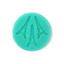 [GO5109 천연비누만들기 몰드] EH017 - 미니 에펠탑 데코몰드 3구, 5개(1200원)