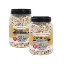 [쁘니펫] 펫라이프 칸타나 동결건조 대용량 치킨큐브 500g(+5g증정) 강아지고양이 겸용간식 큐브, 2개, 치킨큐브500g