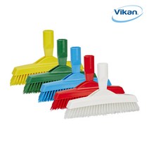 바이칸 허브크린16701493 틈새바닥솔 구석 기계사이 장비하단 청소 V컷팅 브러쉬 180도 회전헤드 찌든때 제거, 1개, 틈새바닥솔 (하드) 빨강