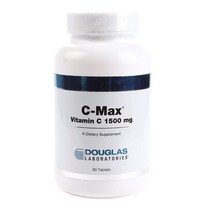 더글라스랩스 비타민 C맥스 1500mg 타블렛 무설탕 글루텐 프리 90개입 1개