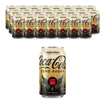 [사전예약] 코카콜라 제로 레전드 355ml 24개