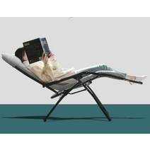 [전교일등 사장님]안락의자 리클라이너 1인용 암체어 간이 접이식 오피스텔, 리클라이너 의자, 블랙(단품)