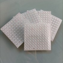 실리콘 범폰 충격 소음방지 패드 스티커 1장100개입, 1개