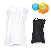 럭스골프 UV 차단 목 토시 쿨 마스크 LXACC002, LXACC002 블랙, ONE SIZE