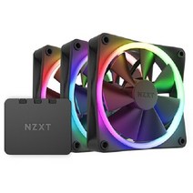 NZXT F120 RGB Matte Black (3PACK/Controller)