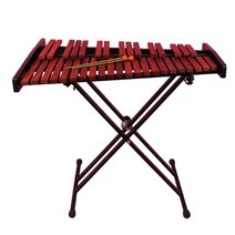 실로폰 나무 알루미늄 37음 스탠드포함 전문가용, 37톤 마호가니 실로폰 + 가방 + 스탠드