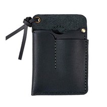 공구 연장 행낭가방 이동공구함 공구박스 경량 수제 EDC 홀더 가죽 칼집 손전등 펜 군용 다목적 도구 PU 1, 02 Black