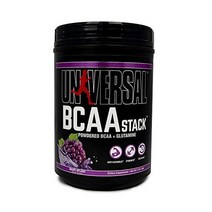 보편적 영양 BCAA 스택 - 글루타민 포도 스플래시를 함유한 분지쇄 아미노산, Grape Splash, 2.2 Pound (Pack of 1)