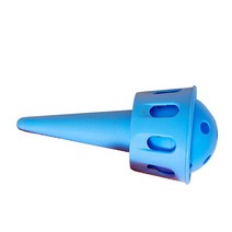 야외 클래식 점프 공 재미있는 장난감 운동 조정 및 균형 홉 놀이터 5 월 1PC, pao qiu blue