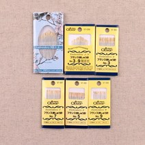 clover 프랑스자수 바늘세트, C/1/1) 3~9호, 일반자수바늘