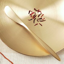 놋마을 방짜 유기 디저트 나이프 커트러리 양식기