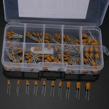 탄탈륨 캐패시터 100PCS 10종 1세트 16V 1uf~100uf 키 _ 71017319EA