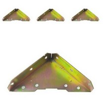 철물코리아 C01 철물 삼각보강대 대, 40개입