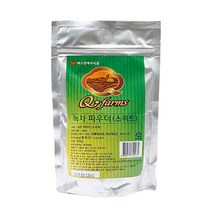 큐팜스 그린티 파우더 500g 12개(1박스), 단품