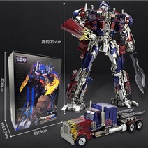 트랜스포머 BMB LS14 LS-14 옵티머스 프라임 변신로봇, 옵티머스【 약 30cm 양날 무기】