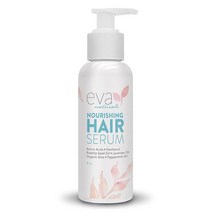 속눈썹영양제 속 베이글 Eva Naturals 비오틴 세럼 곱슬 머리 관리 하고 헤어 트리트먼트 수리 남성 여성 고 오일 4온스, 단일수량