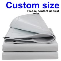 어닝 백색 PVC 방수포 피복 트럭 Canopys 옥외 천막 옥스포드 Oilcloth 음영 ils 방염제, 09 Custom contact us