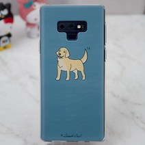 바보사랑 루나S L900 댕댕이 골든리트리버 실리콘젤리 케이스(Zenith Craft).프디케