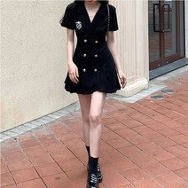 2022 여름 반팔 슬림 원피스