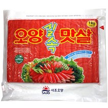 사조오양 실속 맛살 1kg, 단품, 단품